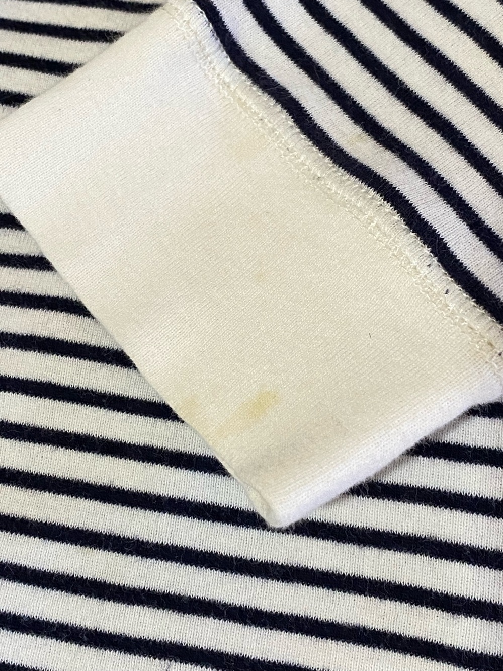 Lauren Ralph Lauren Striped Elbow Patch Top L Equestrian Preppy Old Money - Picture 2 of 9
